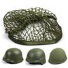 Grenzüberschreitendes taktisches Helm-Tarnnetz für M1 M35 M88 in Grün/Schwarz
