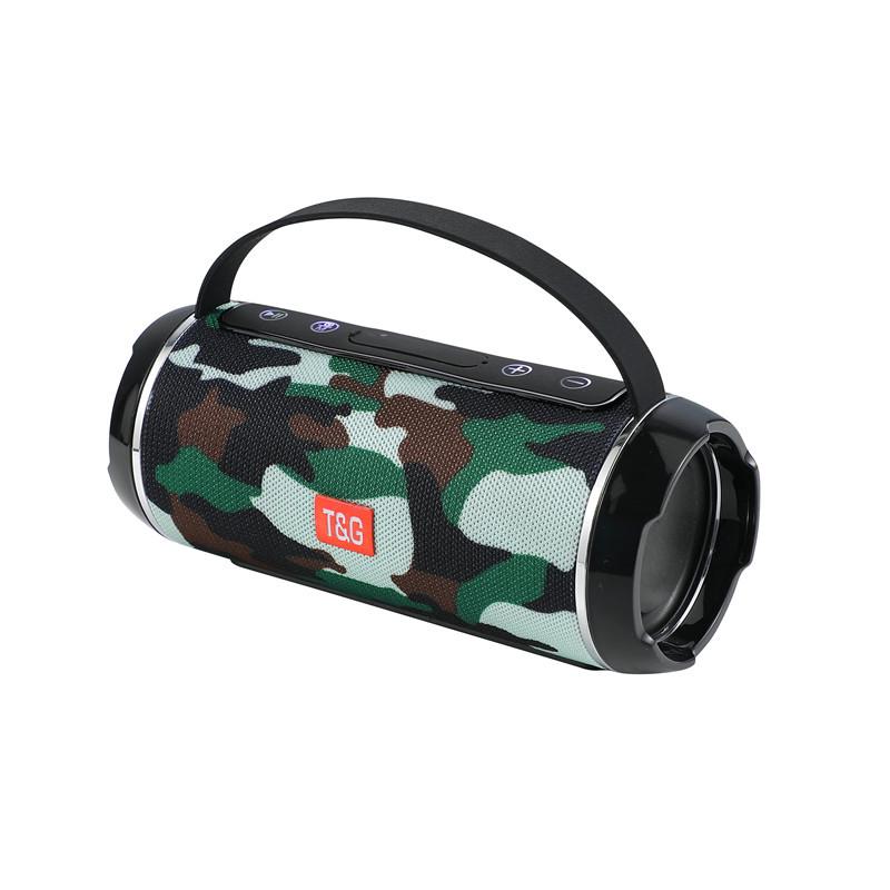 TG116C Portable Fabric Bluetooth Speaker with Subwoofer & Card Slot