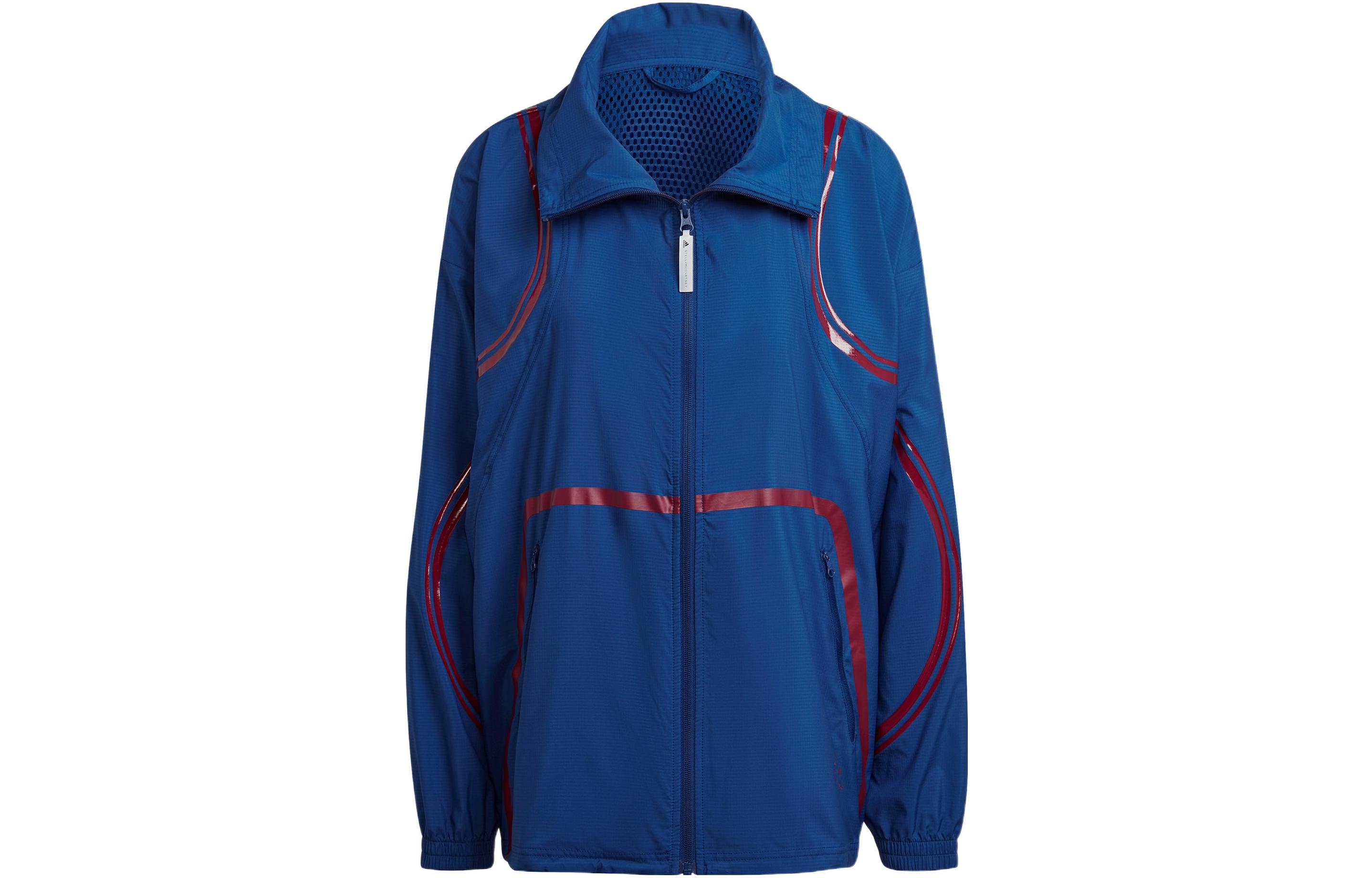 Adidas Jackets Women s Royal Blue Lapel Moderate Other HI6131 M