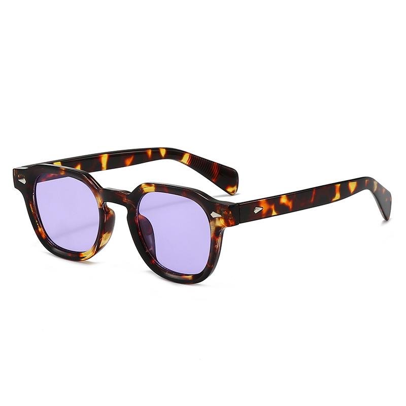 Square Frame Retro Street Style Sunglasses - Trendy Personality Driving Glasses