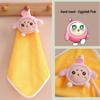 Coral Fleece Cute Cartoon Children's Hand Towel - Thick, Absorbent Small Square Towel