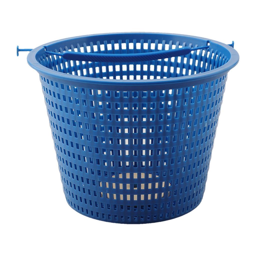 Skimmer Basket Replacement Skimmer Basket White/blue With Weighted Bottom