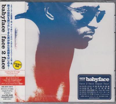 CD BABYFACE - FACE 2 FACE BVCA21085 Nu America 2001 Japan Rap & Hip-Hop/R&B Used