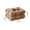 Creative Tissue Box Holder Decorative Facial Tissue Paper Box Cover Toilet Paper Storage Holder Napkin Dispenser for Bathroom