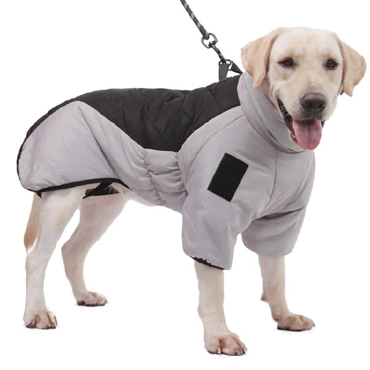 Winter Dog Coat Warm Turtleneck Dog Clothes Waterproof High Neck Jackets Vest