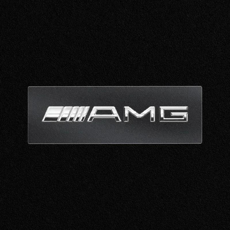 

Hot W204 2025 Hot New Car Front Seat Headrests Badge Decal Car Side Window Stickers for Mercedes Benz AMG W204 W205 W212 W213 W1