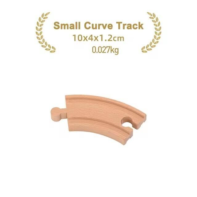 All Kinds of Wooden Track Accessories Beech Wood Railway Toys Fit For Brand Wooden Train Tracks Education Toys For Children