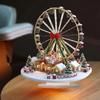 1pc Christmas Ferris Wheel Ornament Christmas Scene Design Cozy Style Home Decoration Daily/Holiday Gift Scene Compatible