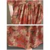 DIMANAF New 2026 Summer Beach Women Plus Size Lady Long Dress Loose Oversize Maxi Floral Print Vintage Cotton