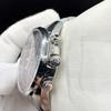 Used CASIO EDIFICE Watch Chronograph World Time Date Black Case With Links Made In Japan