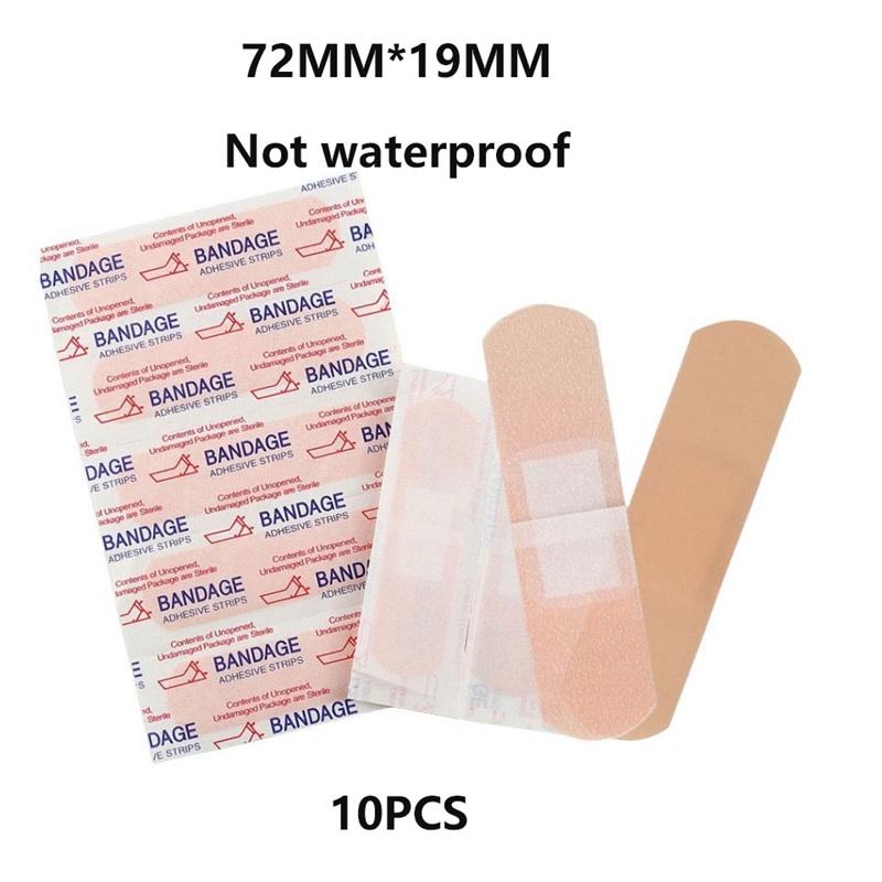 

10/50 шт. Прозрачные водонепроницаемые пластыри для улицы, пластыри для плавания, бытовые пластыри 10PCS телесный