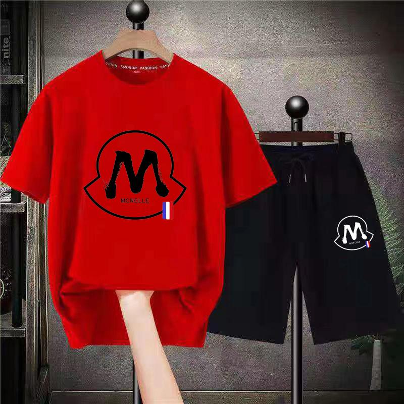 

Роскошные мужские и женские футболки, костюм, шорты, классические комплекты, комплекты из 2 предметов, комплекты с принтом M, высокое качество M