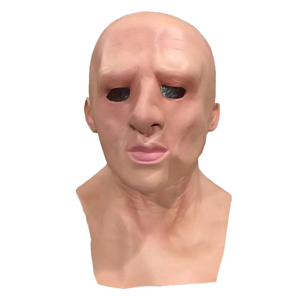 Real-life Mask Latex Bald Mask Makeup Party/Easter/Carnival Festive Dress Up