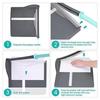 Paper Cutter Portable A4 Page Slicer Multifunctional Paper Cutter Tool For Journaling Kids Classroom Scrapbooking Packaging