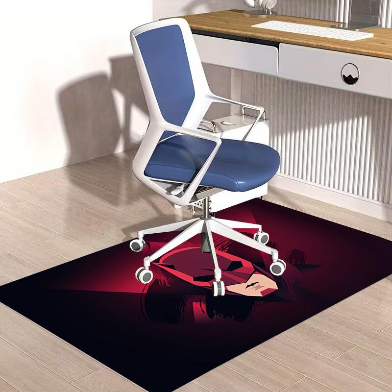 

1pc Office Carpet Chair Mats Batman Minimalist Artwork Perfect for Office Chairs, Living Rooms, Or Bedrooms,Polyester Carpet.HDT002 60cm by 90cm