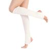 1 Paar Latin-Socken Offene Ferse Elastisch Weich Anti-Rutsch Fußschutz Einfarbige Zehenlose Warme Ballett Bauchtanz Socken Beinwärmer Gestrickte Beine