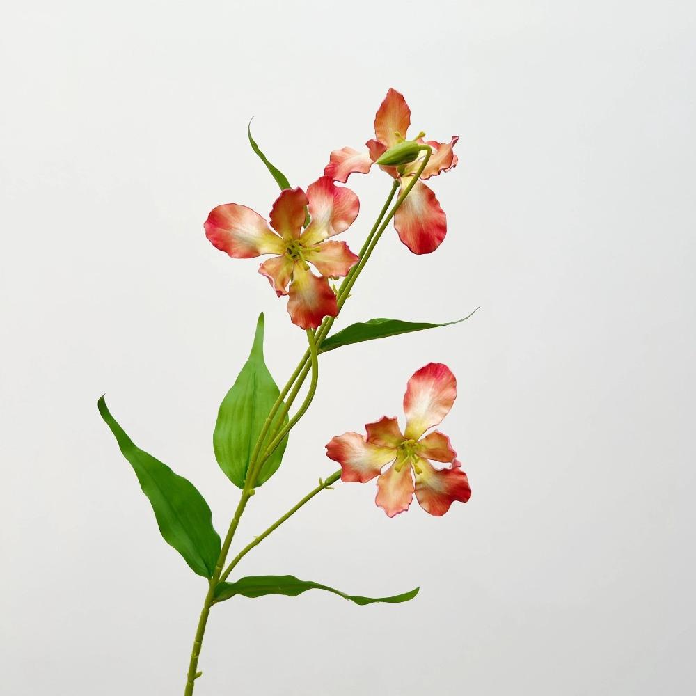 

Real Touch Simulation Silk Flowers Realistic Luxury Fake Iris Stem Faux Flower Floral Display