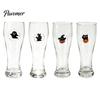 Regalo di Novità per le Feste per Amici Bicchiere da Birra da 400 ml, Tazza Bicchiere Spettrale Zucca Fantasma Gatto Nero Halloween Tè alla Frutta, Bicchieri Alti per Bar, Decorazione Cucina