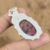 Wedding Gift For Her 925 Sterling Silver Natural Thulite Gemstone Pendant