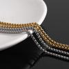 European Retro Hip Hop Titanium Pendant Necklace