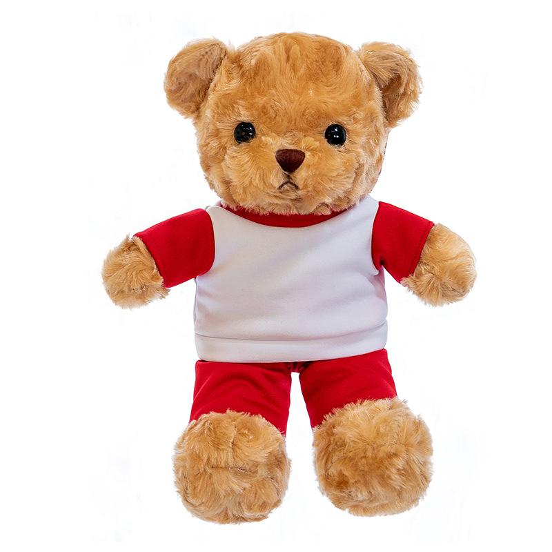 Junior High School Graduation Campus Uniform Bear Plush Toy Logo Graduation Season Student Gift Ragdoll Doll Gift