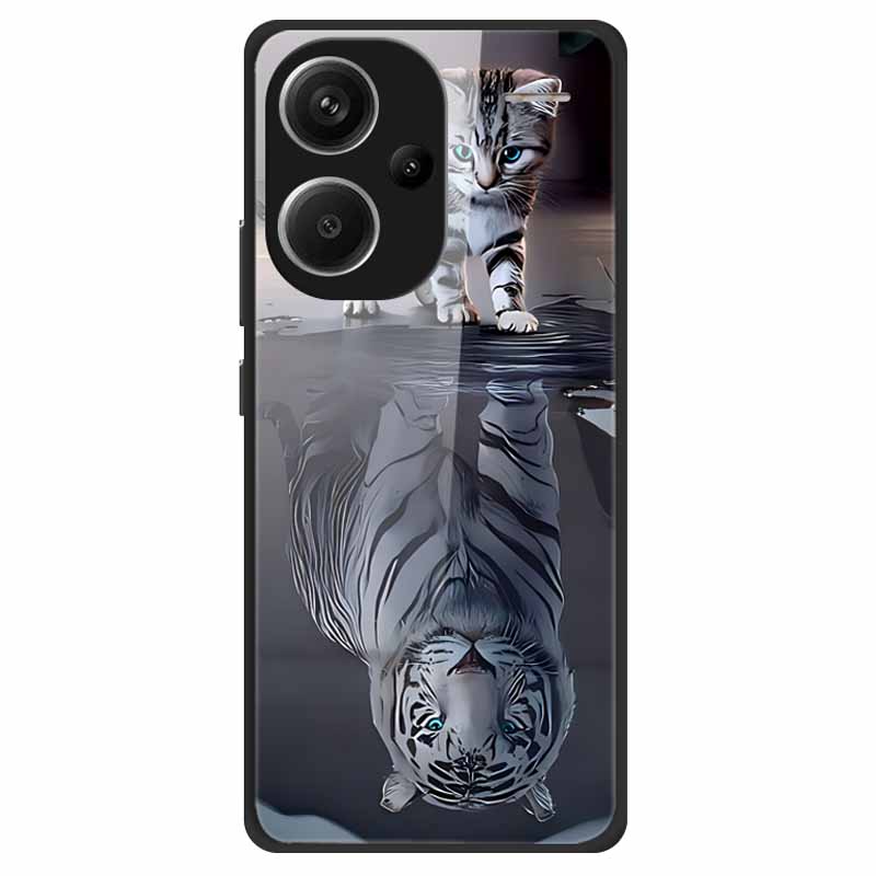 For Redmi Note 13 Pro Plus 5G Case Pro+ Tempered Glass Hard Fundas for Xiaomi Redmi Note 13 Pro Note13 5G Cover Coque Luxury