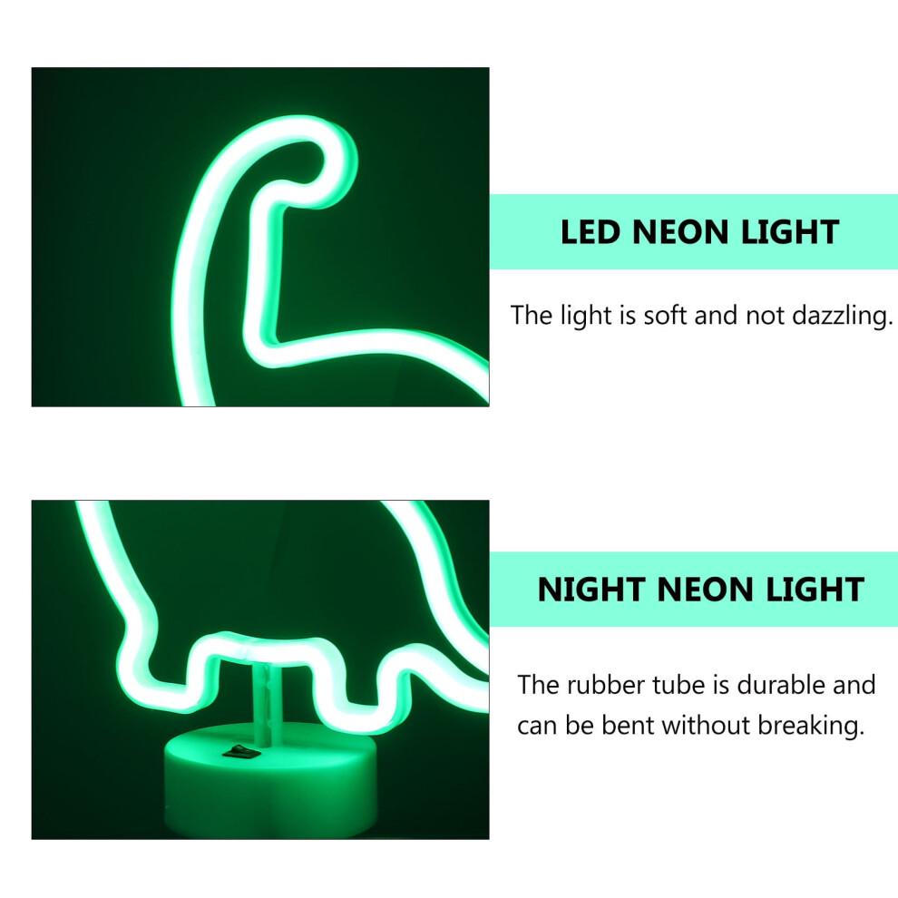 Dinosaur Backboard Light Nightlight LED Neon Light Kids' Room Décor Creative Night Light LED Neon Sign