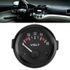 12V Analog Voltmeter - Universal 12V Voltmeter, 52mm/2-inch Voltage Gauge, 8-16V, BX100007, for Car Modifications
