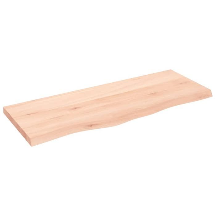 VidaXL Étagère murale 100x40x4 cm bois de chêne massif non traité 363564