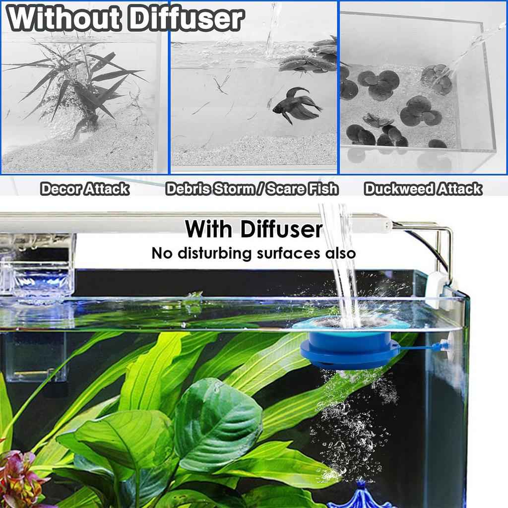 Easy To Use Water Flows Regulator Aquariums Water Controller for Aquariums Ensures Healths Fish Environment