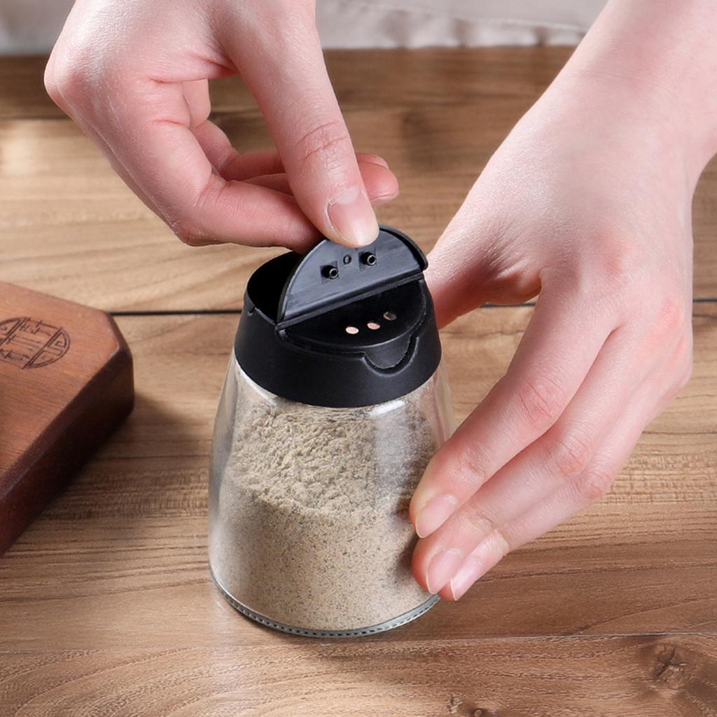 Pouring and Spraying Seasoning Bottle Heat-resisting Durable Seasoning Bottle for Sorting and Storing Seasonings