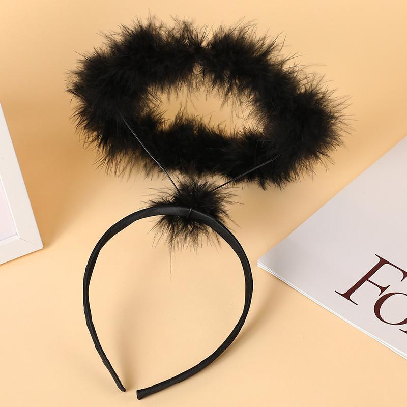 Childrens Angel Hairband Devil Decoration Headwear Stage Performance Props