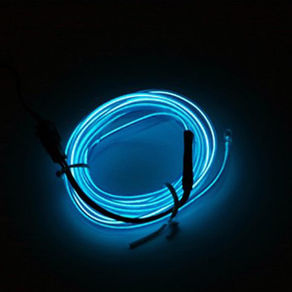 Car Led Strip Light Luminous 9.8ft Flexible Ambient Strip Lamp for Car Interior Decoration