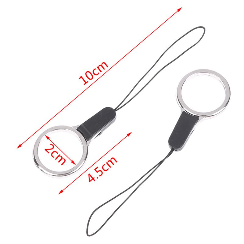 5Pcs High Quality Mobile Phone Finger Ring Holder Lanyard Fashion Smartphone Strap Cell Phone Accessory