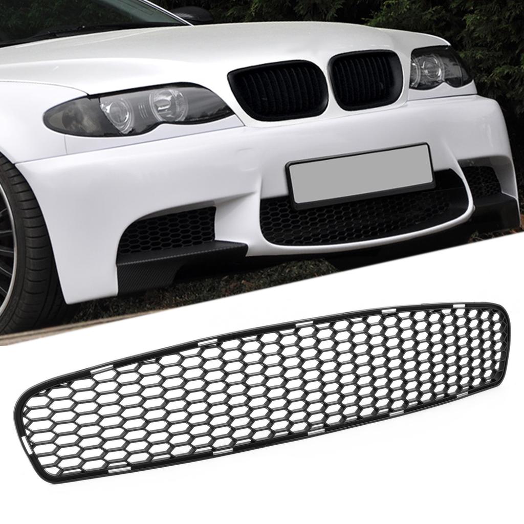 Rejilla Central Inferior del Parachoques Delantero del Coche para Modificación Estilo M3 Repuesto para E90 E92 E93