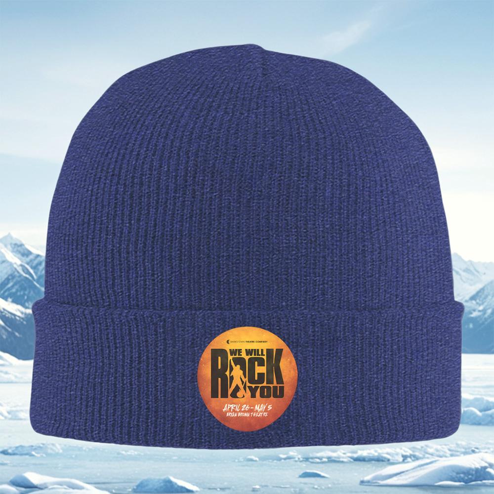 

Rock musical show poster Text style Men Women Unisex Knitted Hat Beanie Pullover Cap Winter Thermal Warm Christmas Outdoor Cyc