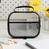 Large Capacity PVC Transparent Mesh Storage Bag Zipper Bag Toiletries Organizer Pouch  Sports