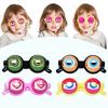 Winking Glasses For Shows & Parties – Kinetic Crazy Eyes Glasses With Manual Blink Action, Blinking Glass For Performances