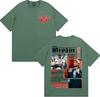 Rapper Bryant Myers Album 2025 Tour Cover T-shirts for Men Harajuku Gothic Streetwear T Shirt Male 100% Cotton Oversized T-shirt