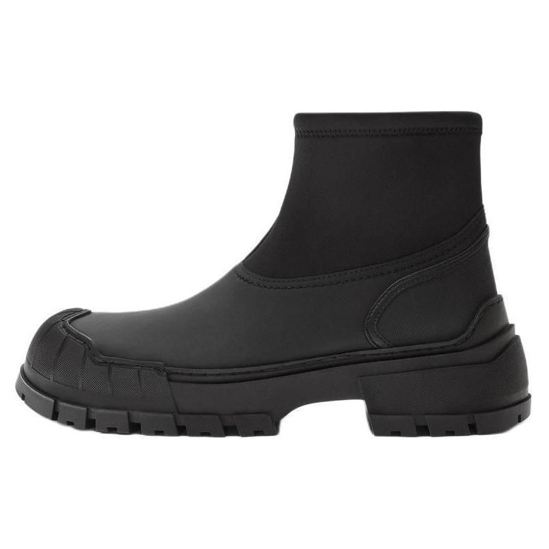 

Zara Мужские ботильоны из искусственной винтажной кожи, универсальные, черные 12070320800 45