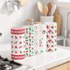 Weihnachten Küchenrolle Bunt Küchenpapier Weihnachtsatmosphäre Ölabsorption Kochen Party Servietten