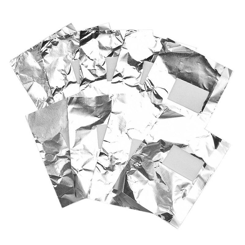 50/100Pcs/lot Aluminium Foil Nail Art Soak Off Acrylic Gel Polish Nail Removal Wraps Remover Easy Cleaner Nail Polish Gel