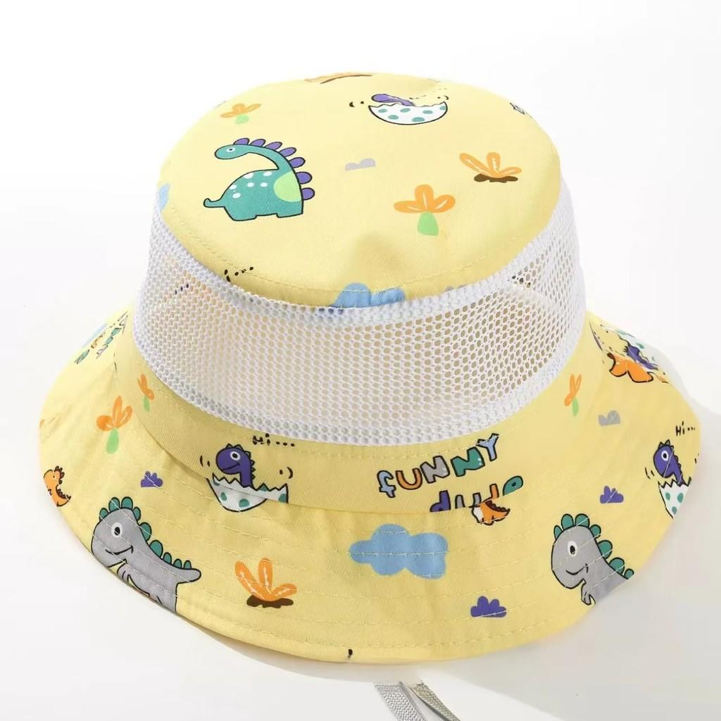 Baby Summer Sun Hat With Long Brim Cotton Blend Lightweight For Kids Outdoor Play