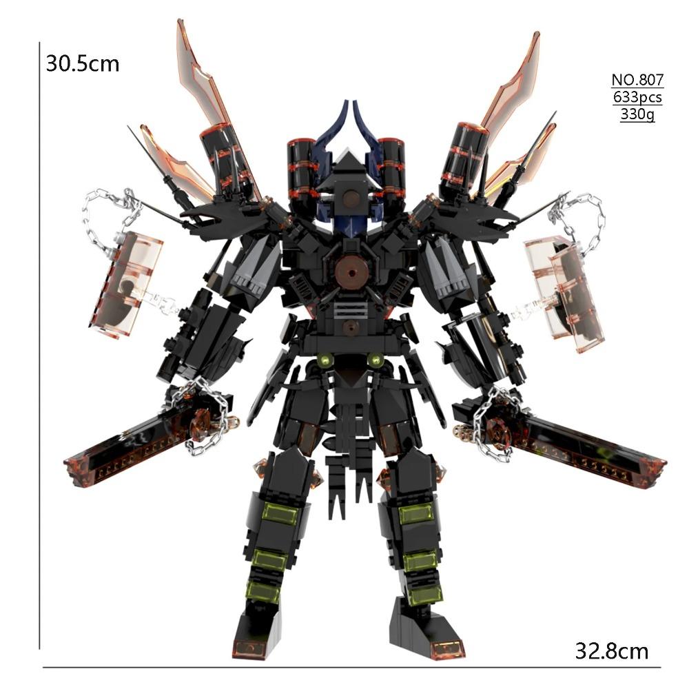 Titan Kameramann Upgrade Blöcke Titan Dark Clockman Spielzeug Titan Drachen Bohrmann Bausteine Titan Fernsehmann Upgrade Sprechmann Titan