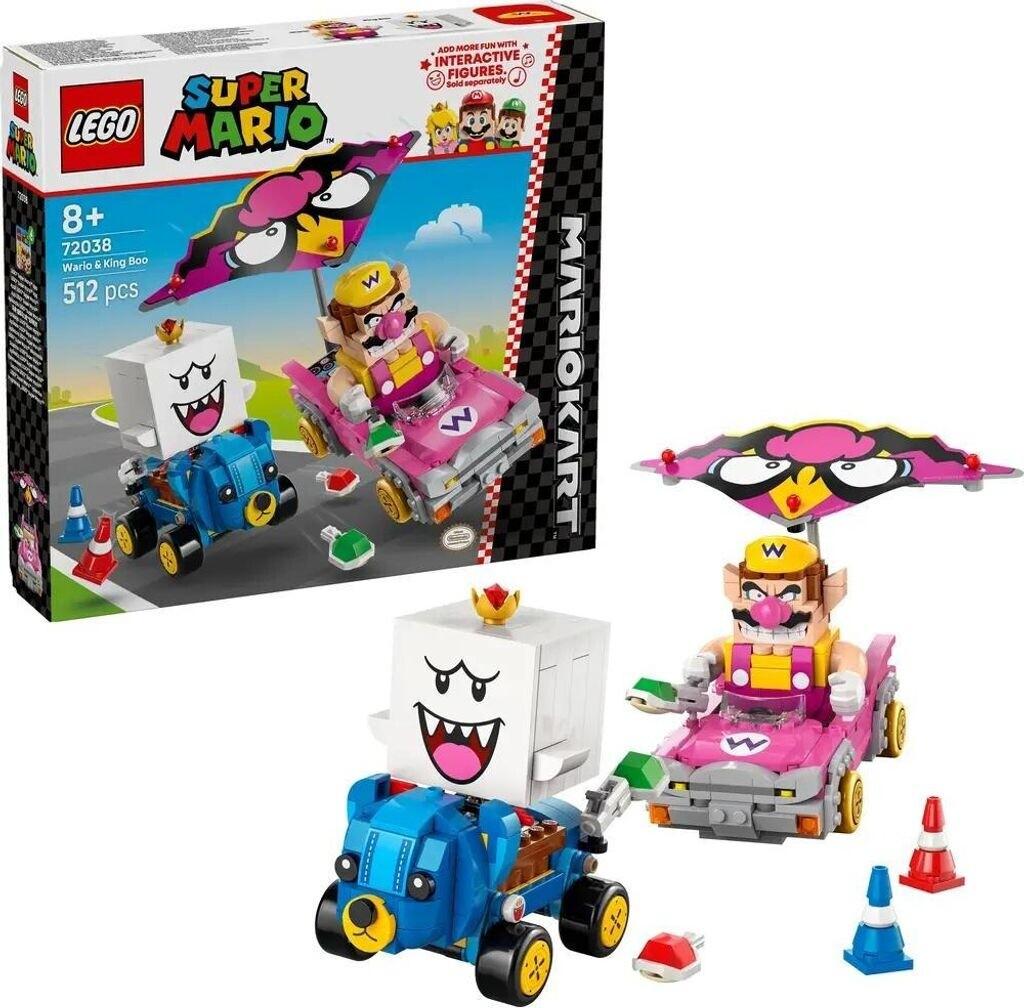 LEGO конструктор Super Mario – Mario Kart – Wario & King Buu Huu (72038)