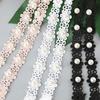 2PCS Sexy Moda Invisível Sutiã Alças Moda Renda Roupa Interior Aglet Antiderrapante Fivela Renda Alças de Ombro