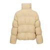 Skechers Basic Sports Series Warm Casual Comfortable Versatile Puffer Jacket Women outerwear Beige P424W069-0280