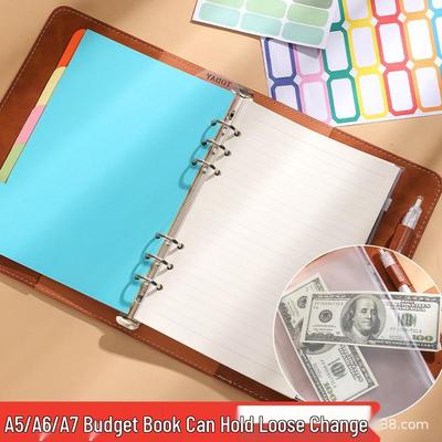 Grenzüberschreitende PU-Leder Loseblatt-Notizbuchhülle und Ordner (A5, A6, A7)