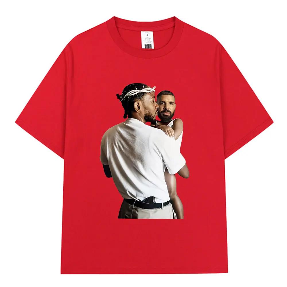 Hip Hop retro T-shirts, streetwear rapper Kendrick Lamar Drake funny T-shirts, Mr. Morale and The Big Steppers T-shirts