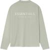 Fear of God Essentials Classic Long Sleeve Tee Abbey Stone Men Tops Tan 125SP254206F